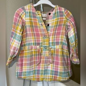 Beautiful ZARA Pastel Checkered Dress